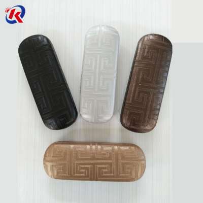 high quality metal glasses case with leathery outside