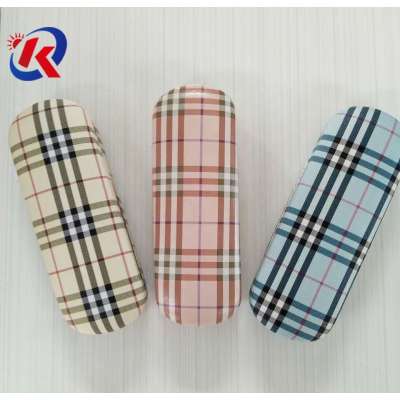 Chinese factory leather iron eyeglasses case